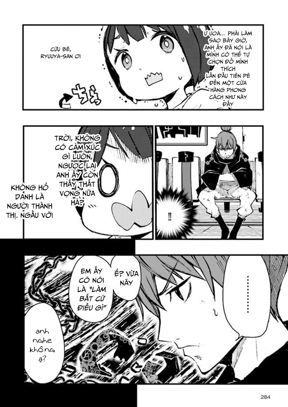 bắt đầu từ level 8.000.000 ở thế giới chỉ có giới hạn level max là 99 chapter 2 4