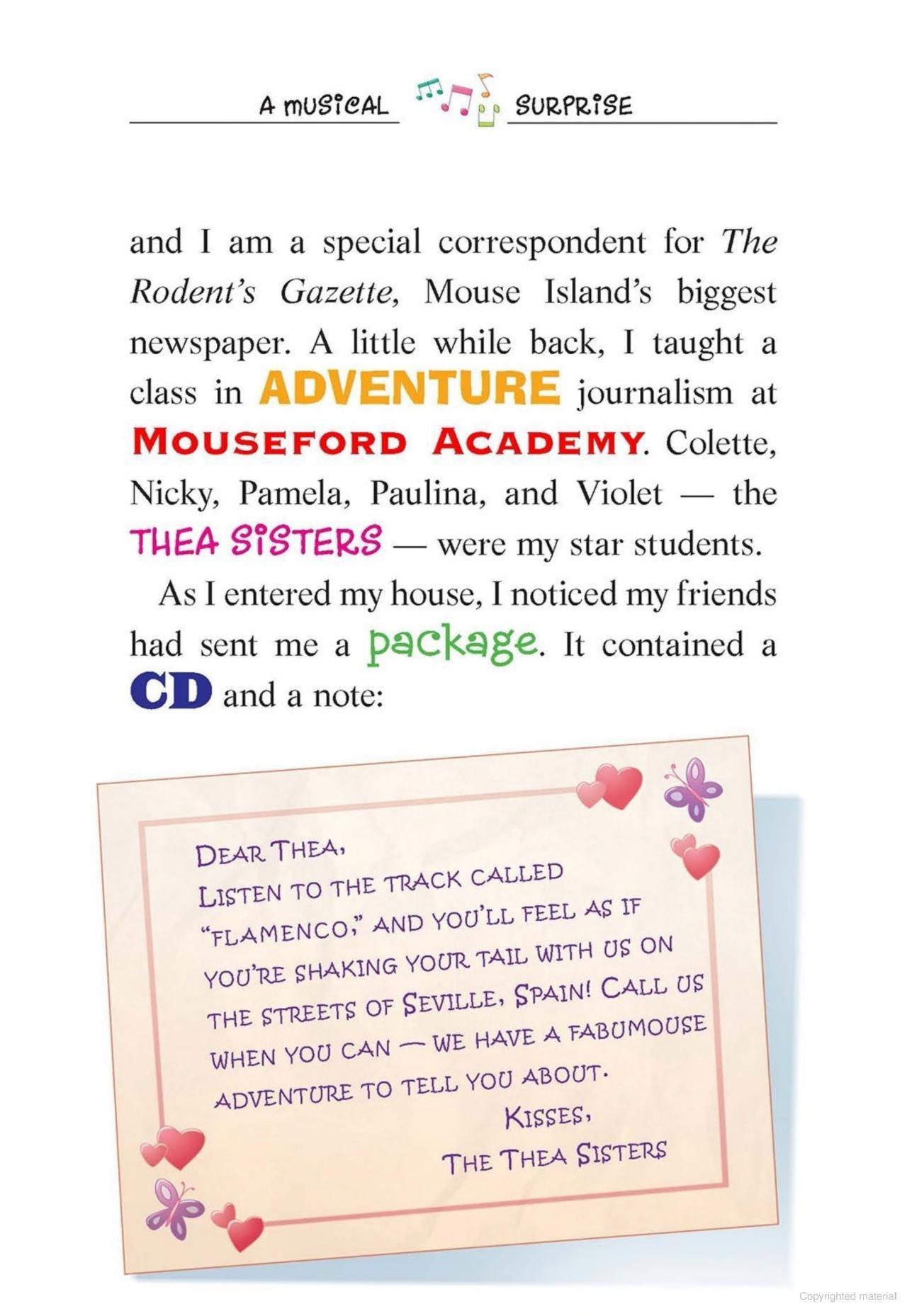 Sách ngoại văn: Thea Stilton - Book 16 - Thea Stilton And The Spanish Dance Mission