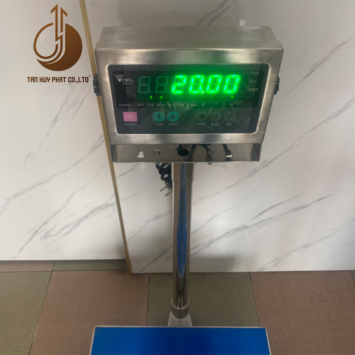 Cân Điện Tử Chống Nước DI28SS - Mặt Bàn Cân Inox 400x500MM