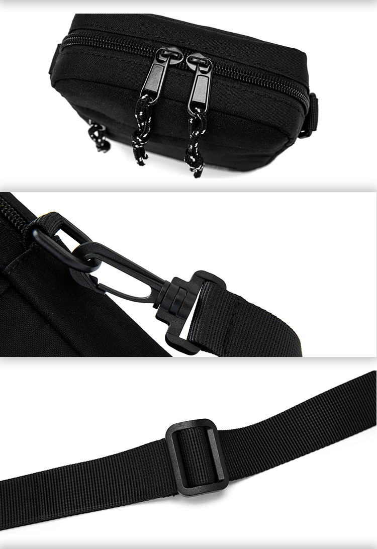 Túi Nam Đeo Chéo Mini Vải Oxford Cao Cấp Chống Nước Nhiều Ngăn Đa Năng T34