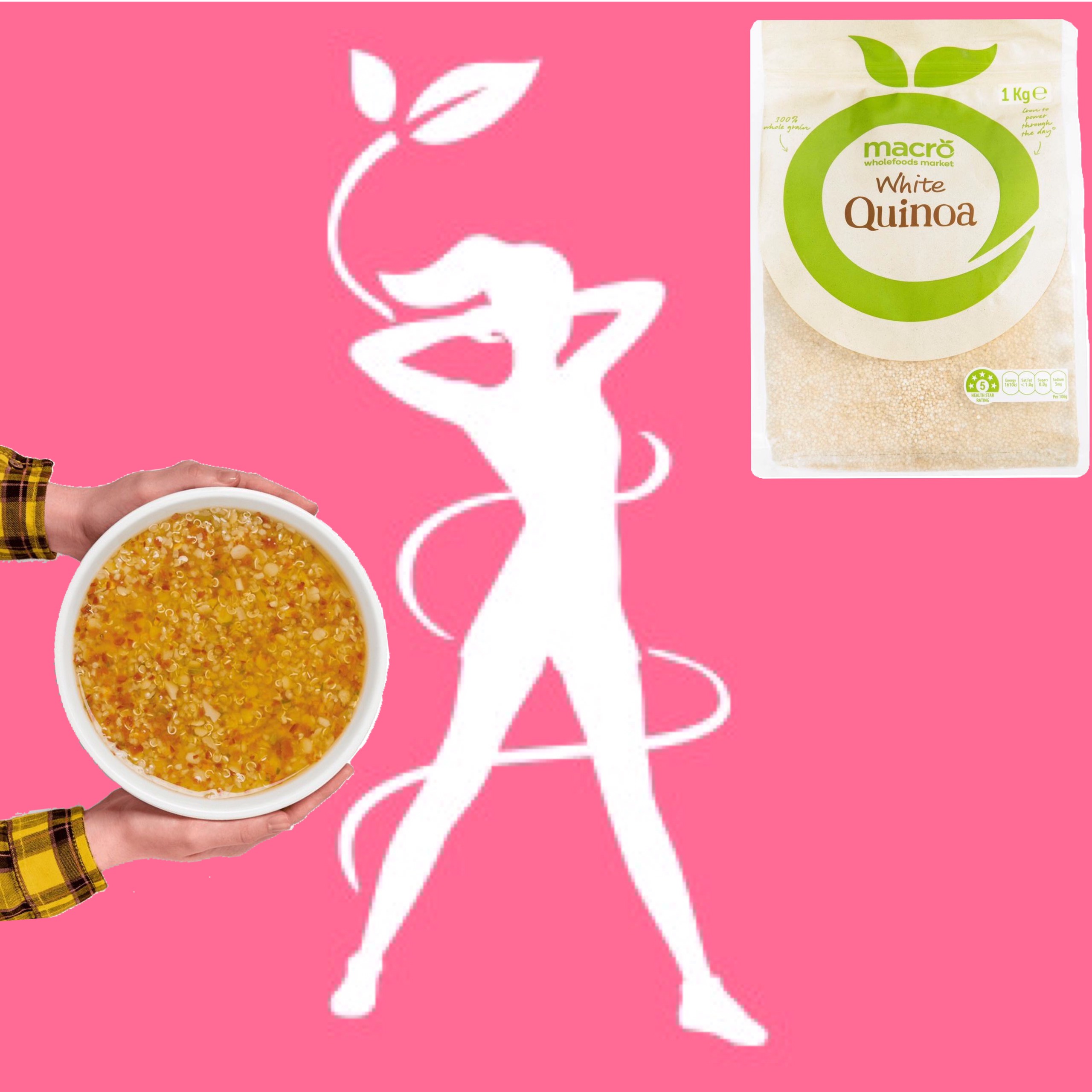 Hạt Quinoa Macro White Quinoa Úc giàu dinh dưỡng giúp giảm cholesterol, kiểm soát đường huyết, tốt cho tim mạch - QuaTangMe Extaste