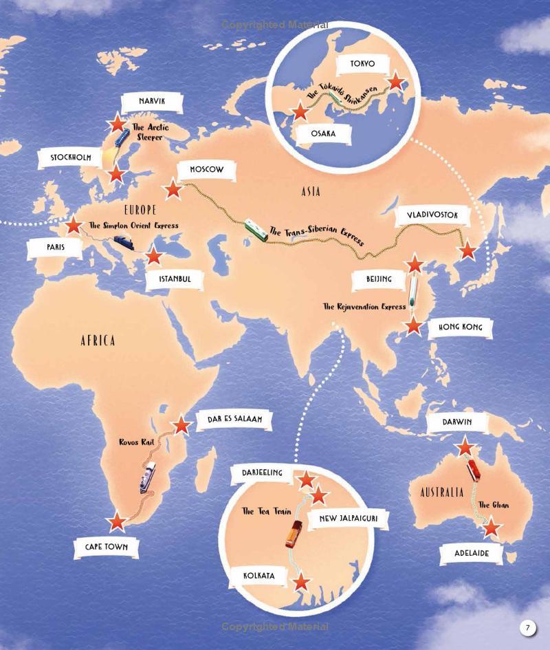 Sách ngoại văn: Epic Adventures - Explore The World In 12 Amazing Train Journeys