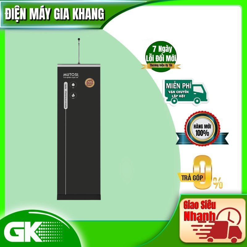 MÁY LỌC NƯỚC RO NÓNG LẠNH MUTOSI MP-592H-BK - HÀNG CHÍNH HÃNG