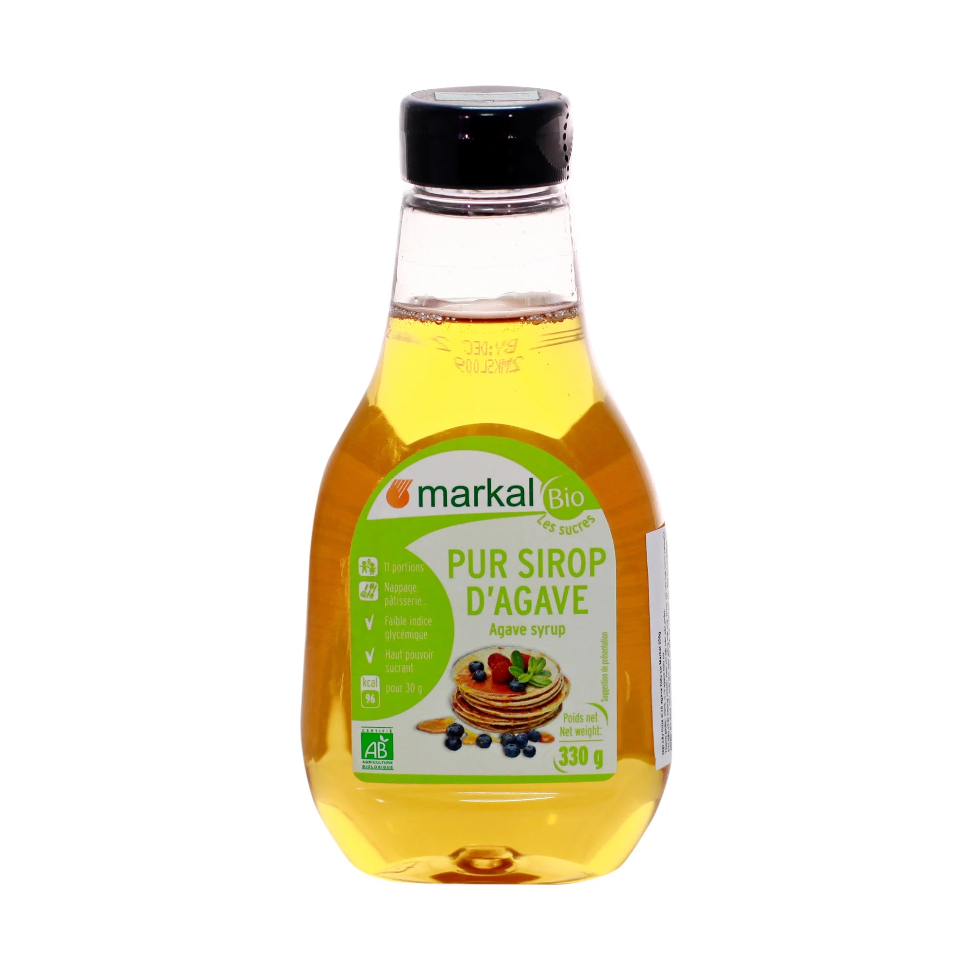 Mật cây thùa hữu cơ Markal organic agave syrup 330g