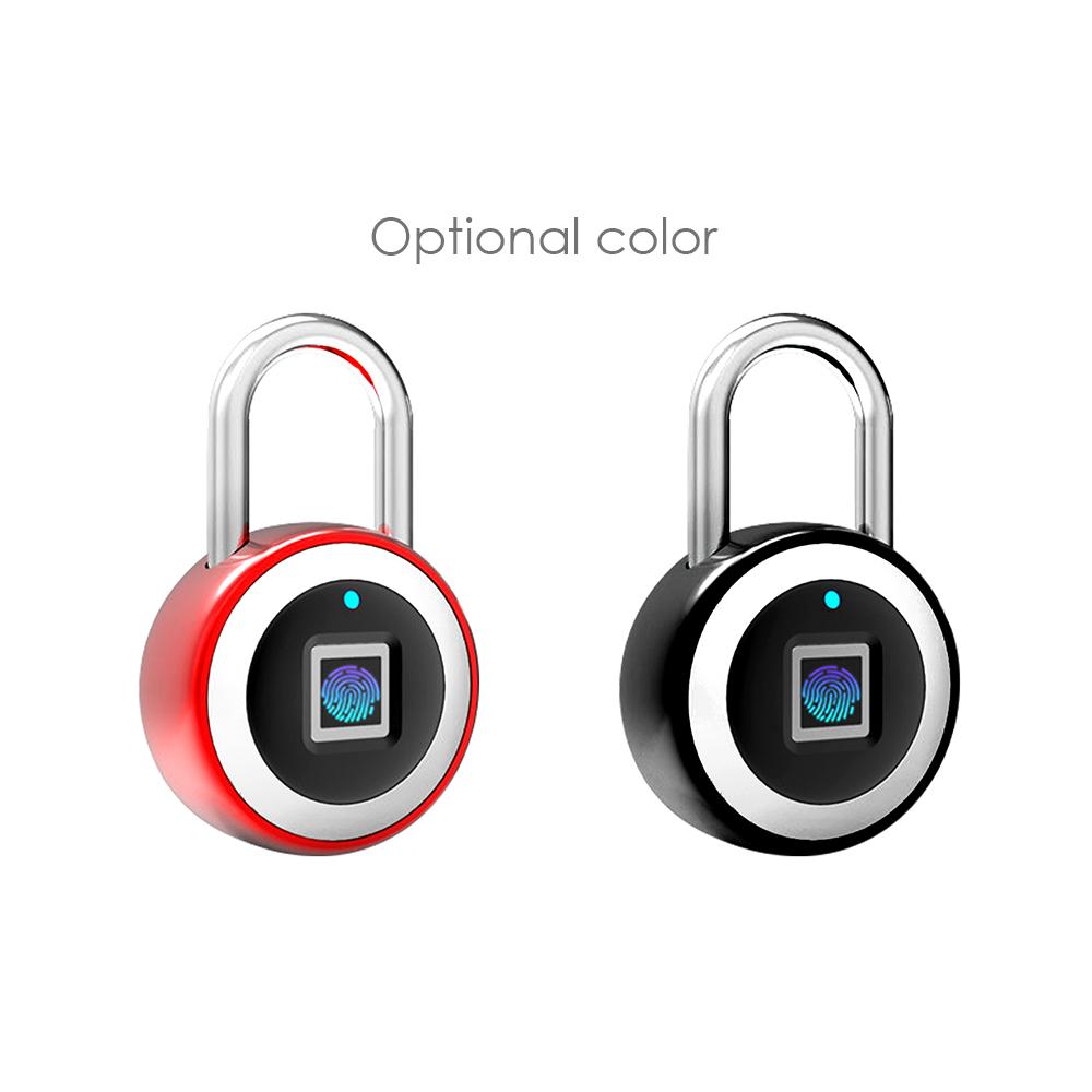 Ổ khóa vân tay bluetooth thông minh, lưu trữ đến 10 dấu vân tay, chống nước IP65, kết nối App