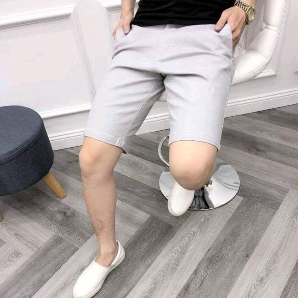 Quần short nam tây âu King168, chất cotton xịn co dãn màu sắc như hình mẫu LN03