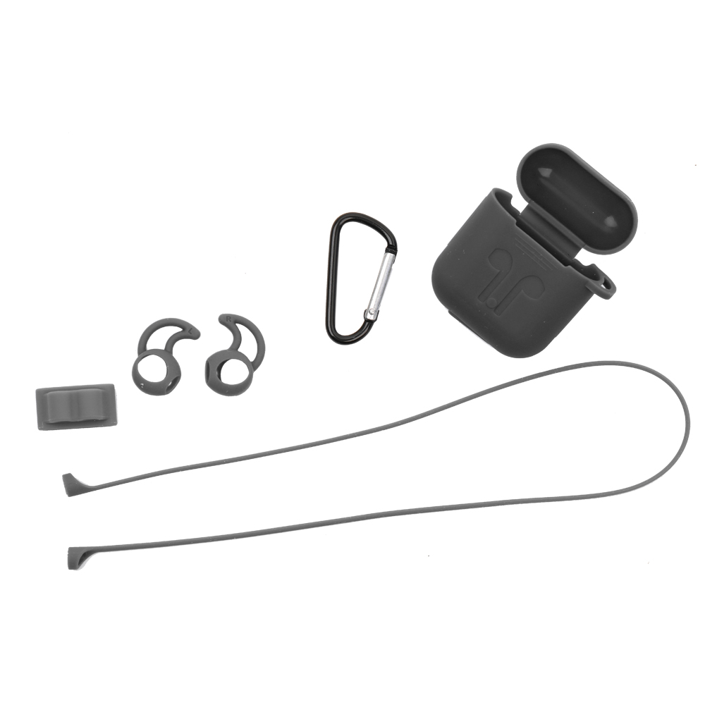 5 Phụ Kiện Dây Đeo Carabiner Silicone Chống Va Đập Chống Xước Chống Bụi Chống Thấm Nước Cho IP