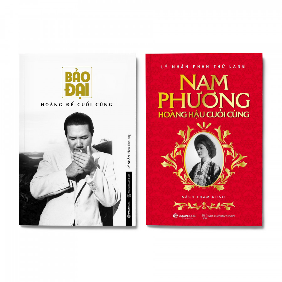 Combo 2 cuốn Lịch sử Triều Nguyễn: Bảo Đại hoàng đế cuối cùng + Nam Phương hoàng hậu cuối cùng