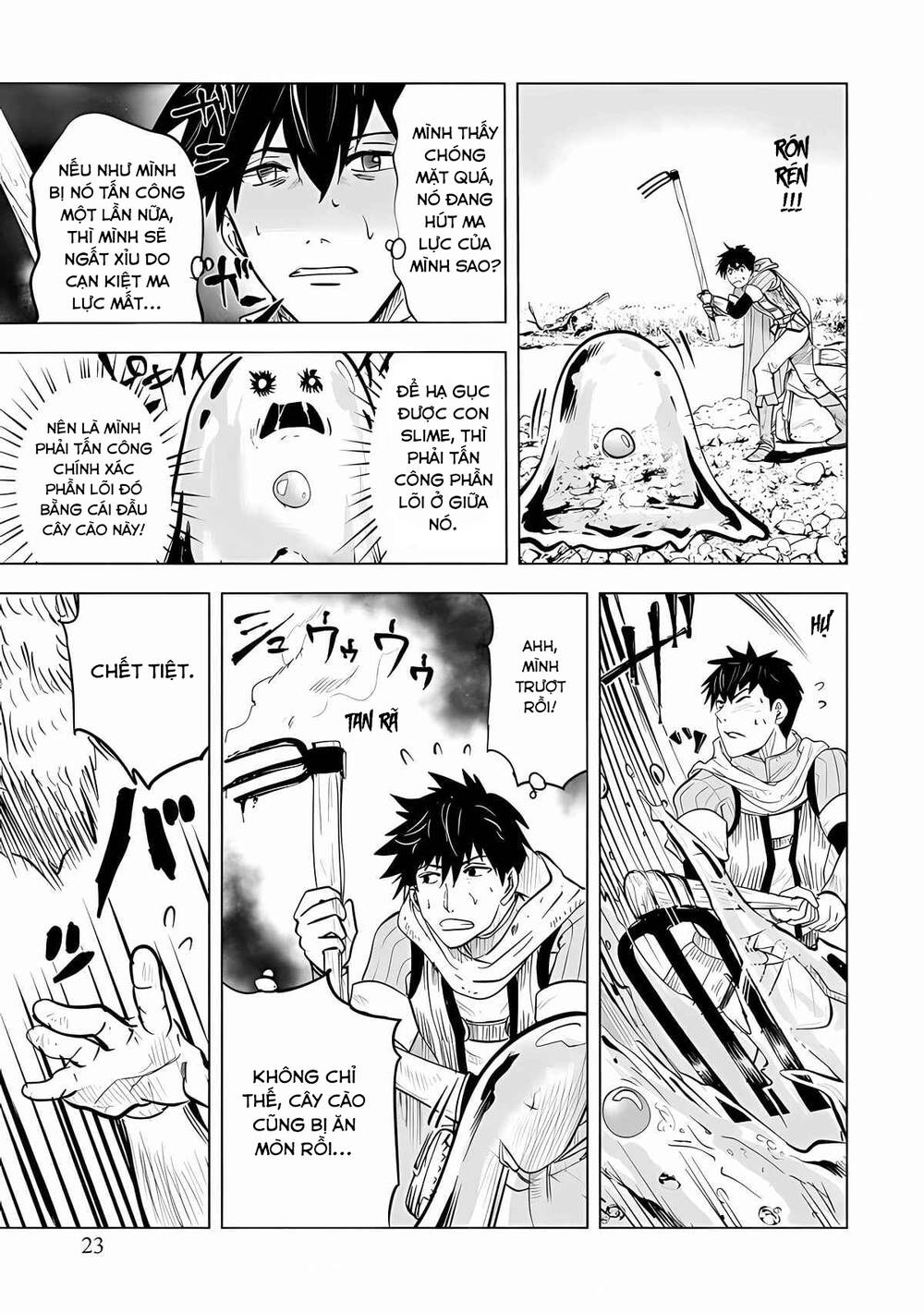 makyo seikatsu ~ gakeppuchi boken sha ga hiki komoru ni ha hirosugiru chapter 1.2 1