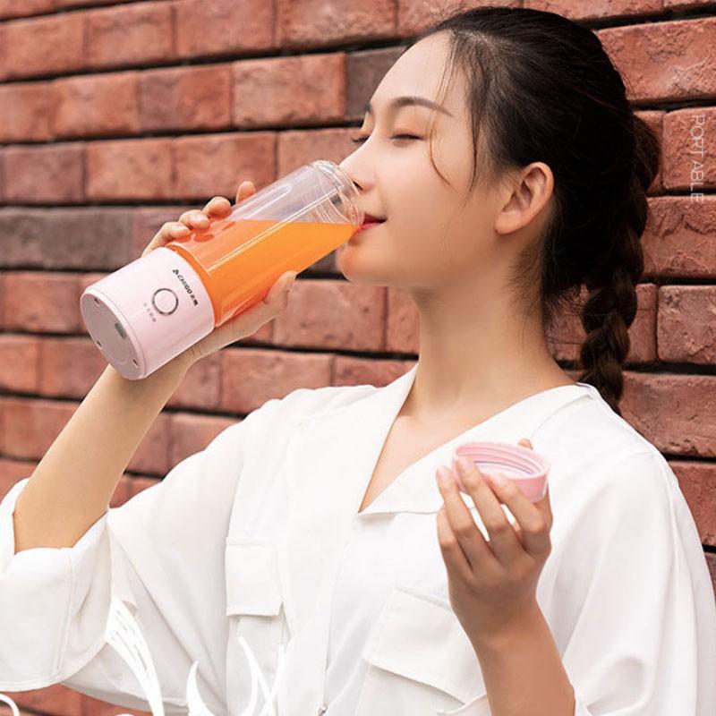 Máy Ép Trái Cây Cầm Tay Đa Chức Năng Tự Động Trái Cây Gia Đình Nhỏ Có Thể Sạc Lại Nhỏ Điện Rán