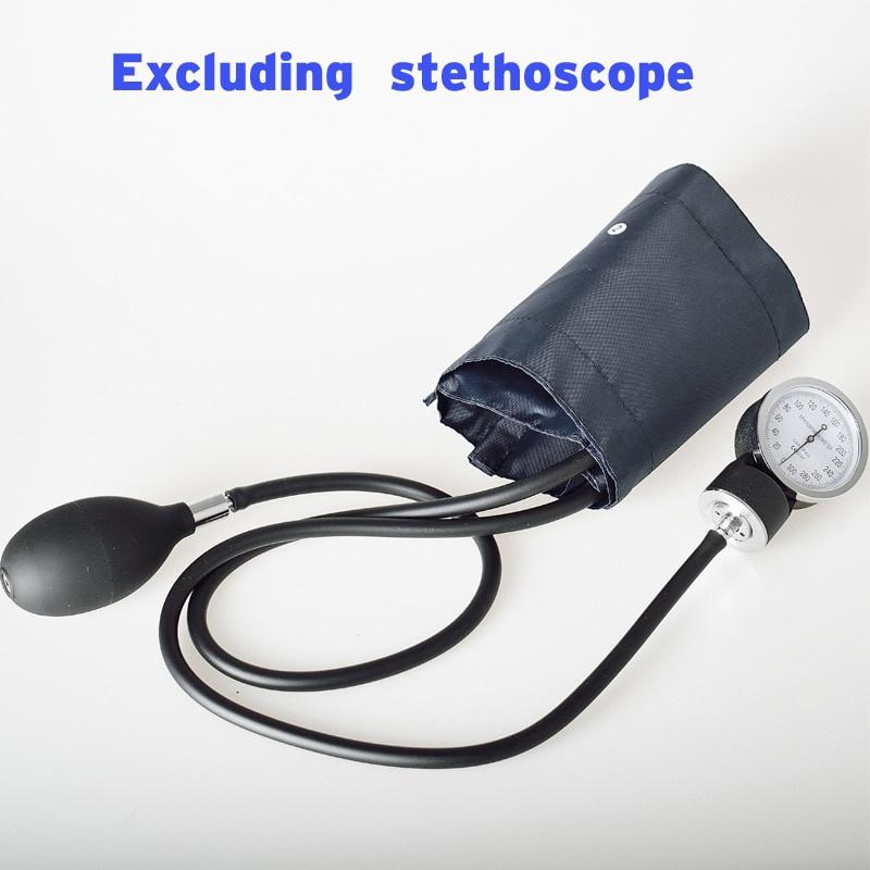 Manual medical blood pressure monitor arm type blood pressure device aneroid sphygmomanometer +storage bag