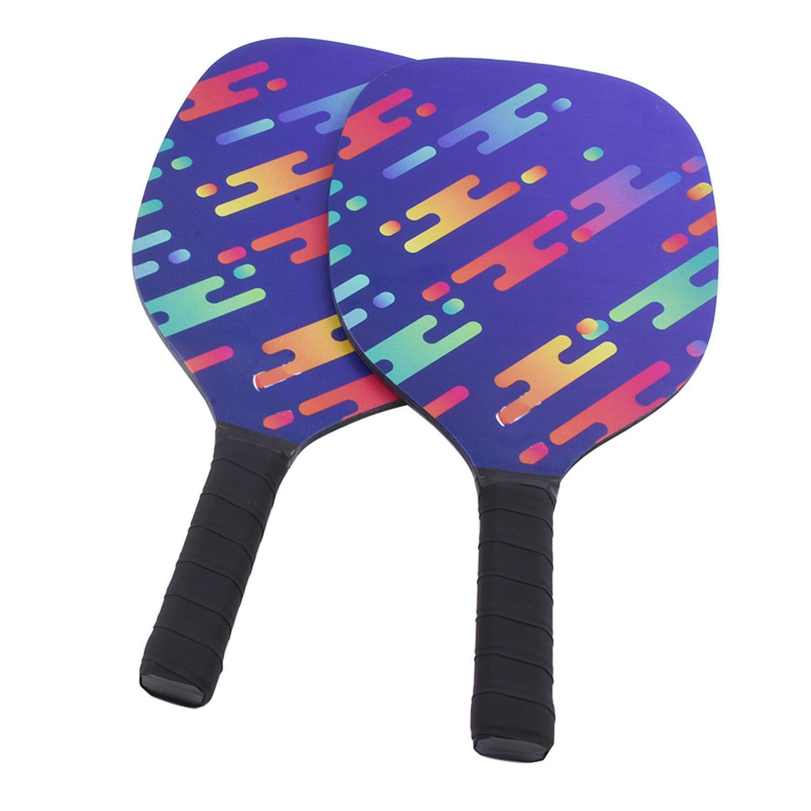 Pickleball Paddles Set of 2 Rackets Carrying Bag 4 Pickleballs for Women Indoor Sports