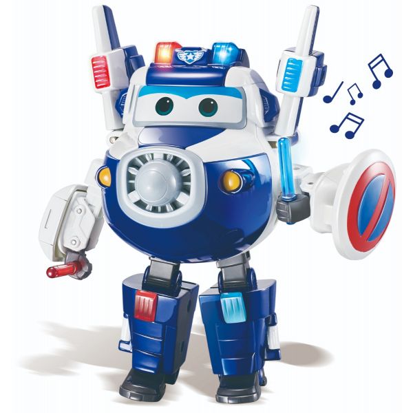 Đồ chơi mô hình SUPERWINGS Robot Biến Hình Cỡ Lớn Có Đèn Và Âm Thanh -Paul Siêu Cấp YW740925