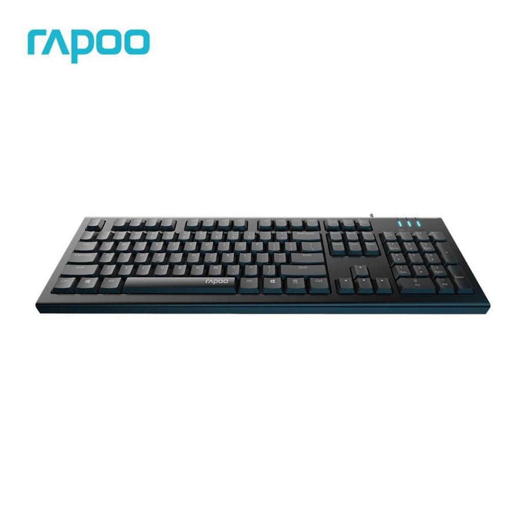 Combo Bàn Phím Chuột Có Dây Rapoo NK1800+N120 - VL - Hàng Chính Hãng