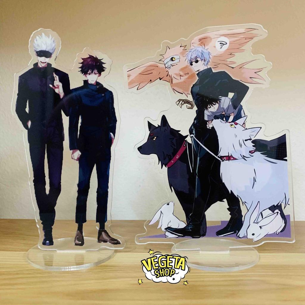 Mô Hình Tượng Standee Acrylic Mica 2 mặt Jujutsu Kaisen Chú thuật hồi chiến Itadori Sukuna Gojo Toge Yuta Megumi Nanami