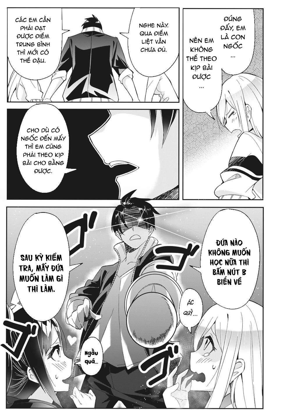 những học sinh mang siêu năng lực và tên giáo viên lười biếng chapter 3.1 17