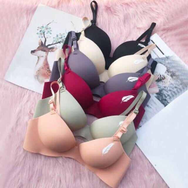Áo Lót Su Đúc Hình Lá Không Gọng Nâng Ngực Hình Bàn Tay