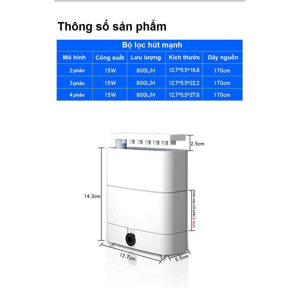 Thiết bị lọc bể rùa mạnh mẽ