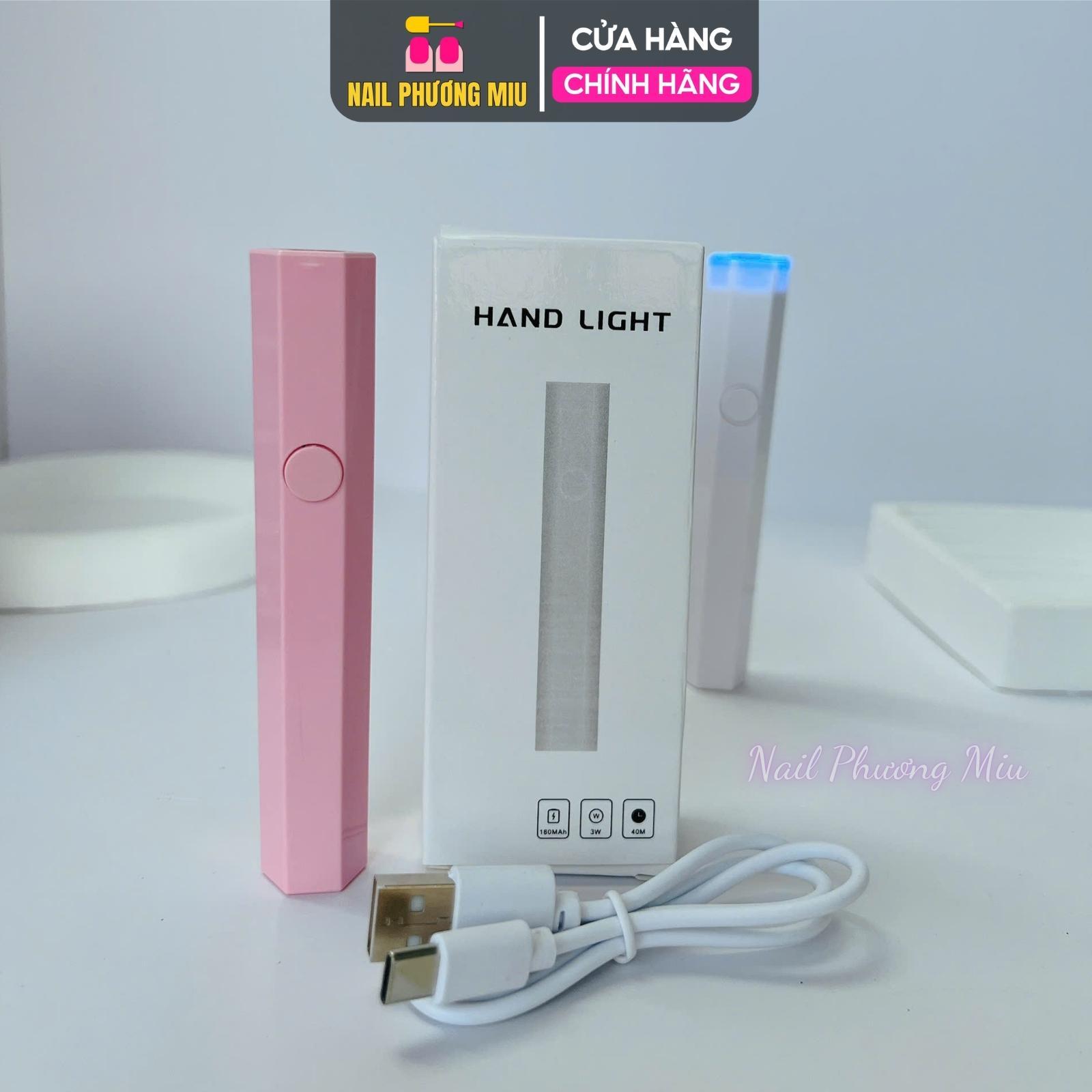 Đèn Hơ Móng Mini 1 Ngón Tích Điện [Mini Game