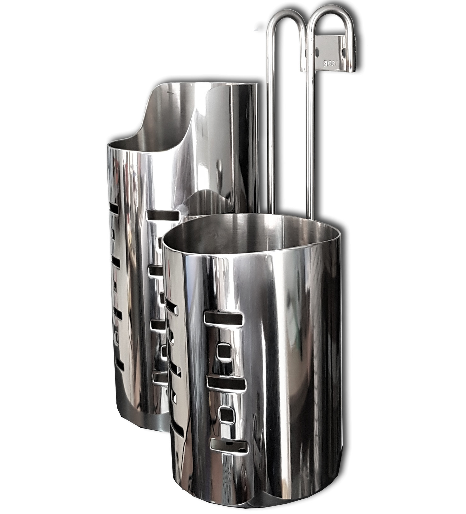 Ống đũa 2 ngăn cao thấp 2 inox SUS 304