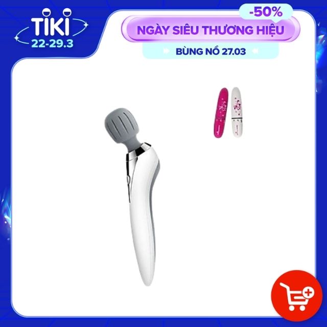 Máy Massage Cầm Tay Jinkairui, 5 Chế Độ Rung, Chống Nước IPX7 - Tặng Kèm Máy Massage Mắt Mini - Hàng Nhập Khẩu