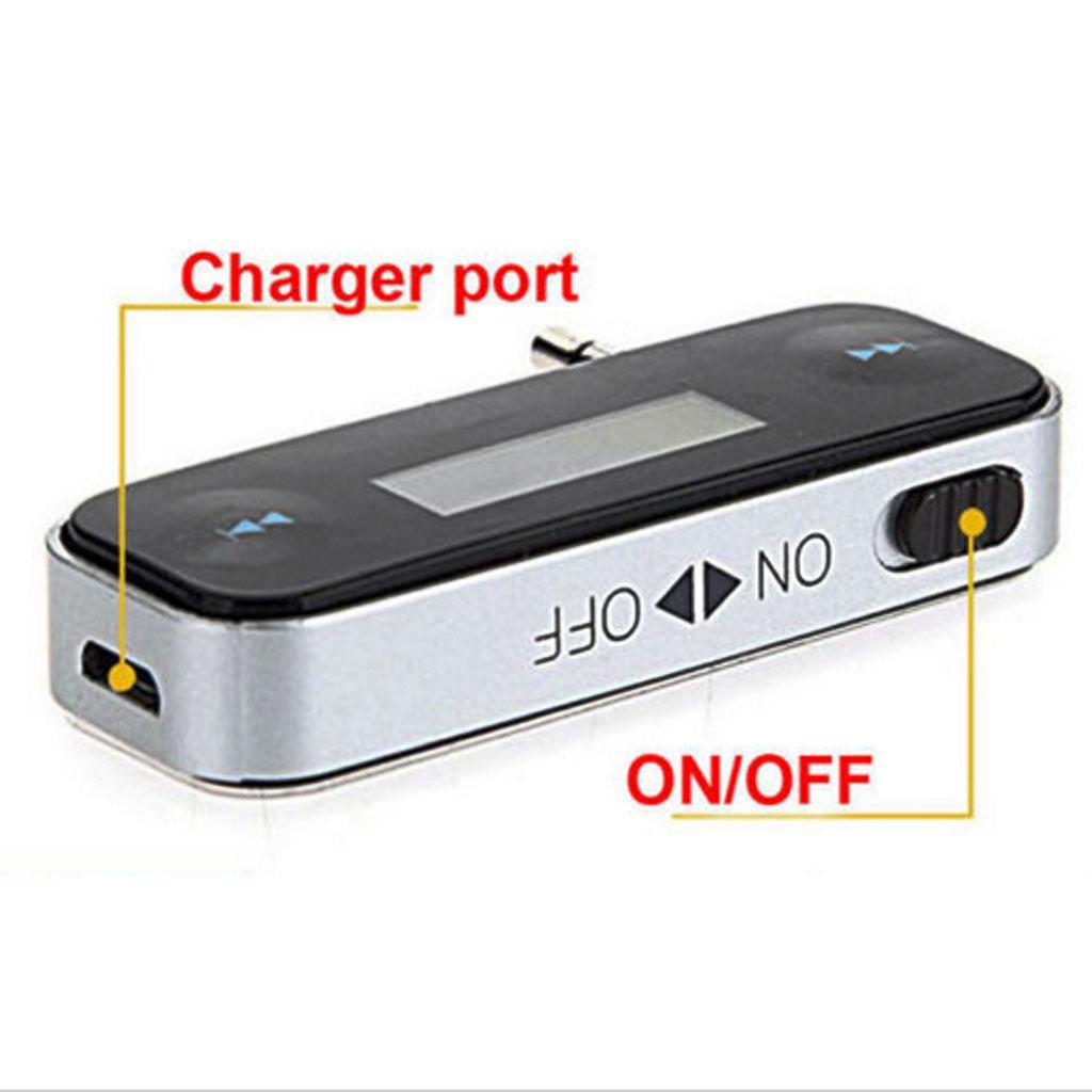 Car MP3 Player Wireless FM  Modulator Slot LCD Display