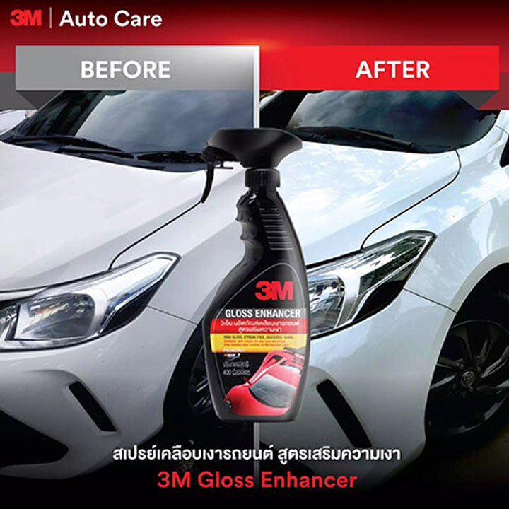 Chai xịt tăng độ bóng sơn 3M 39034LT-  400ml Dùng được cho ô tô và xe máy - Nk Thái Lan