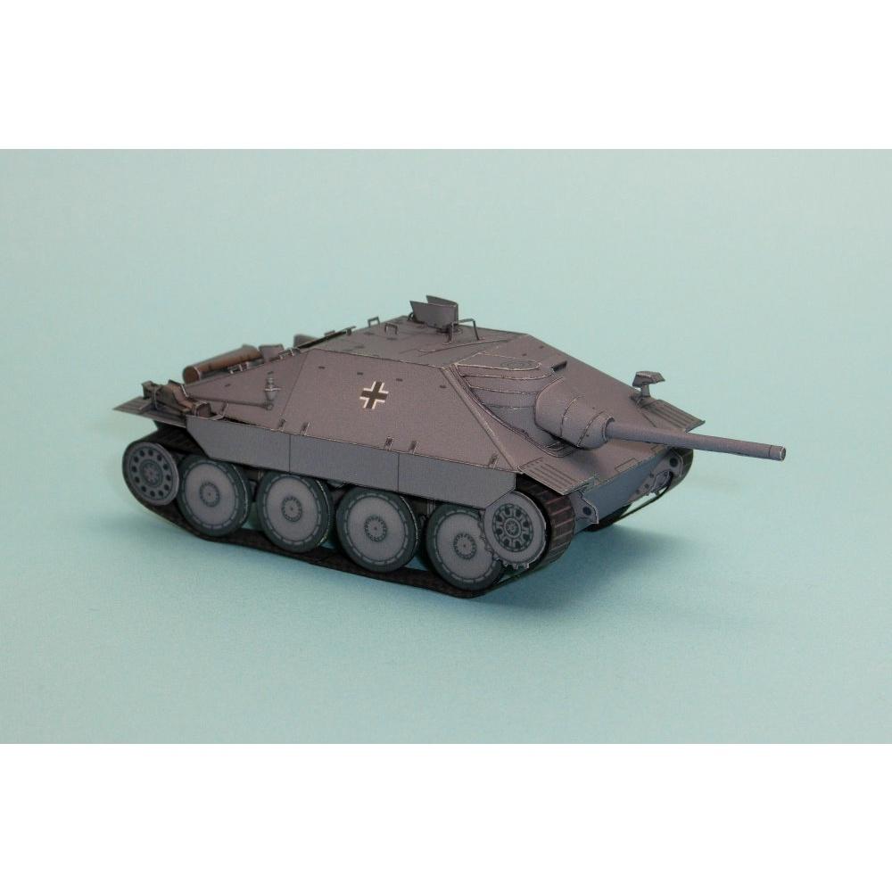 Mô hình giấy xe tank Hetzer tỉ lệ 1/72