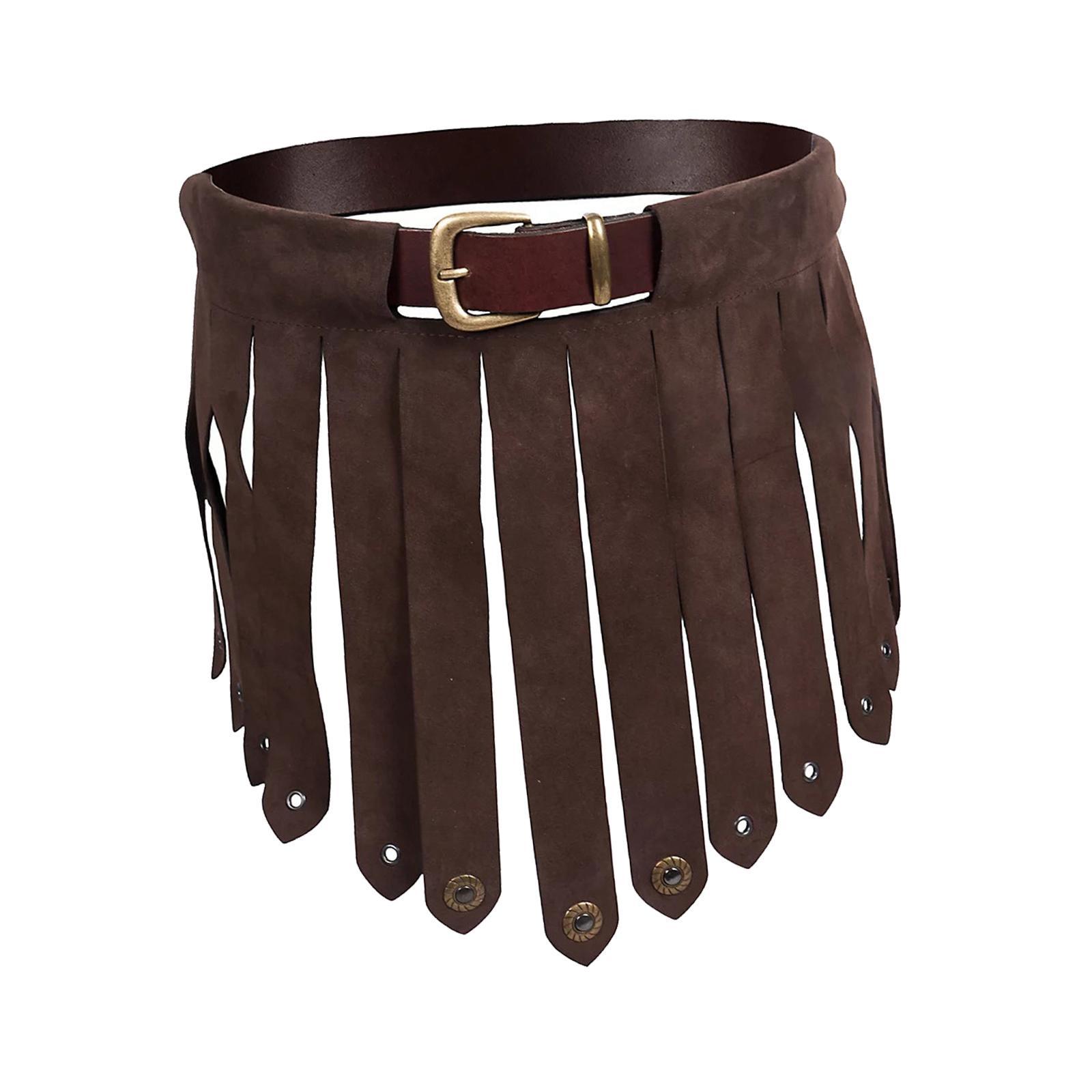 Medieval Fringe Tassel Belt Skirts Costume Accessories Cosplay Short Dress