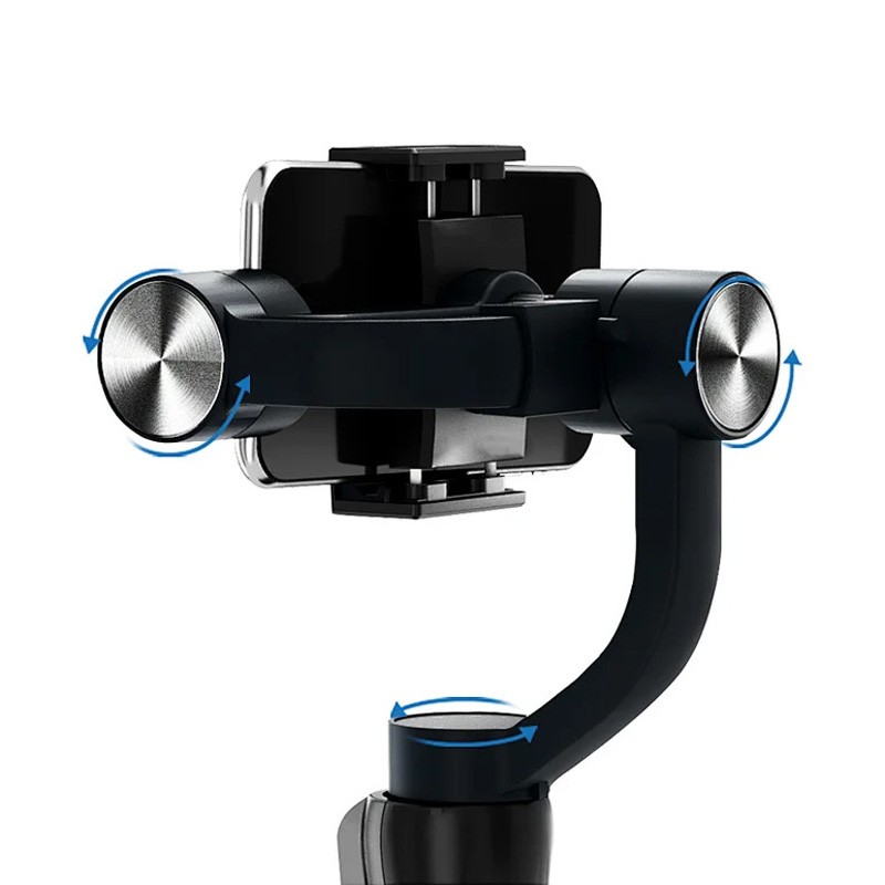 Tay Cầm Chống Rung Đa Năng Cho Điện Thoại Wiwu Gimbal S5B - Hàng Chính Hãng