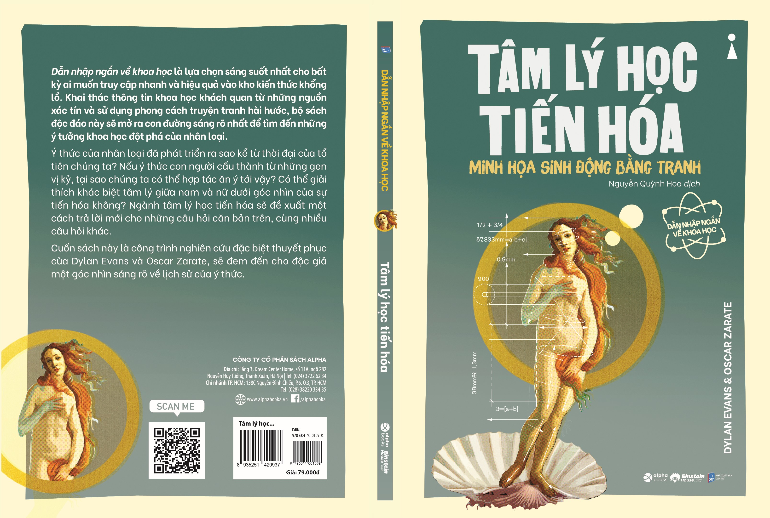 Sách Dẫn Nhập Ngắn Về Khoa Học - Tâm Lý Học Tiến Hóa : Minh Họa Sinh Động Bằng Tranh