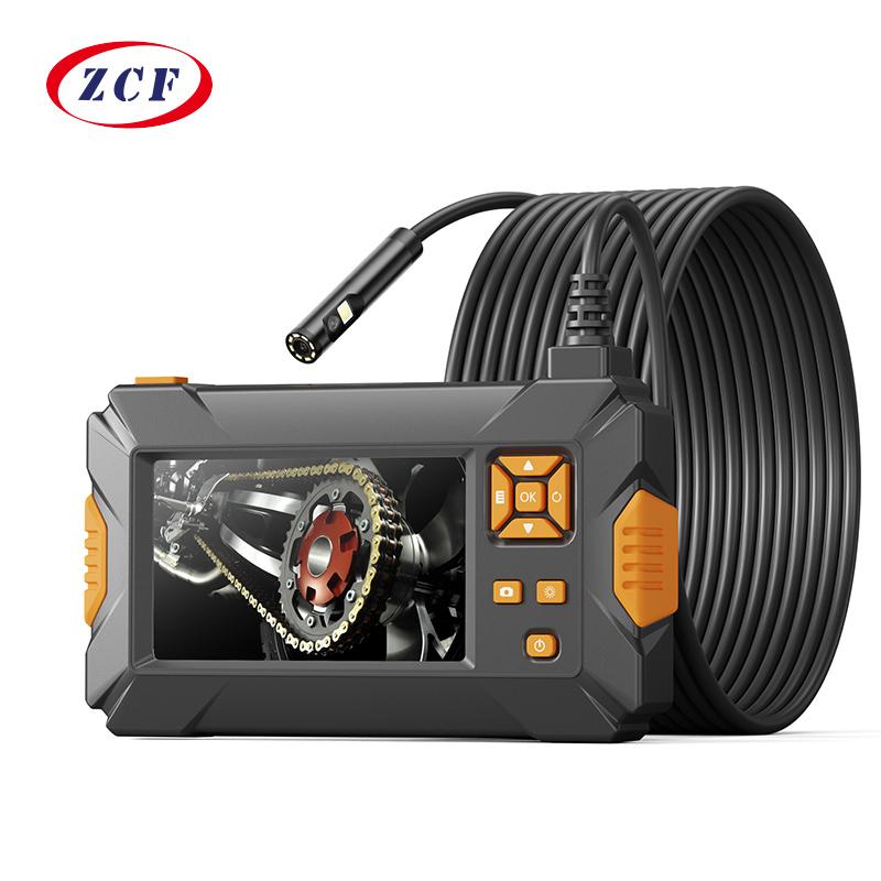 Camera Nội Soi Công Nghiệp Cầm Tay Màn Hình 4.3 ''HD1080P Đơn Kép Ba Ống Kính HD1920P Lấy Nét Tự Động Kiểm Tra Đường Ống Borescope