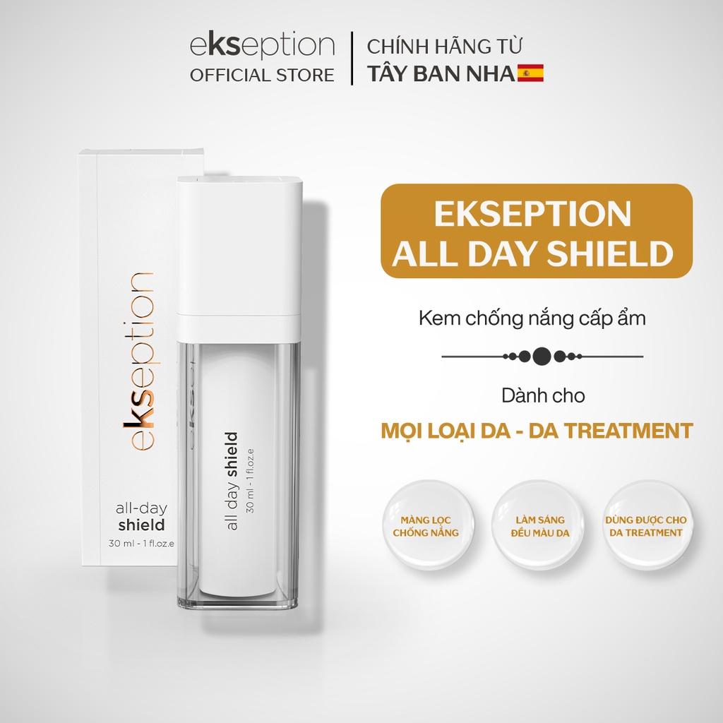 Kem chống nắng phổ rộng, cấp ẩm Ekseption All day Shield SPF 50+ 30ml