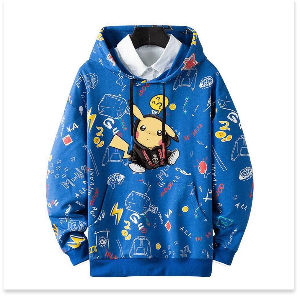Áo hoodies form to y hình UNISEX CÓ MŨ PHONG CÁCH KHANH AN