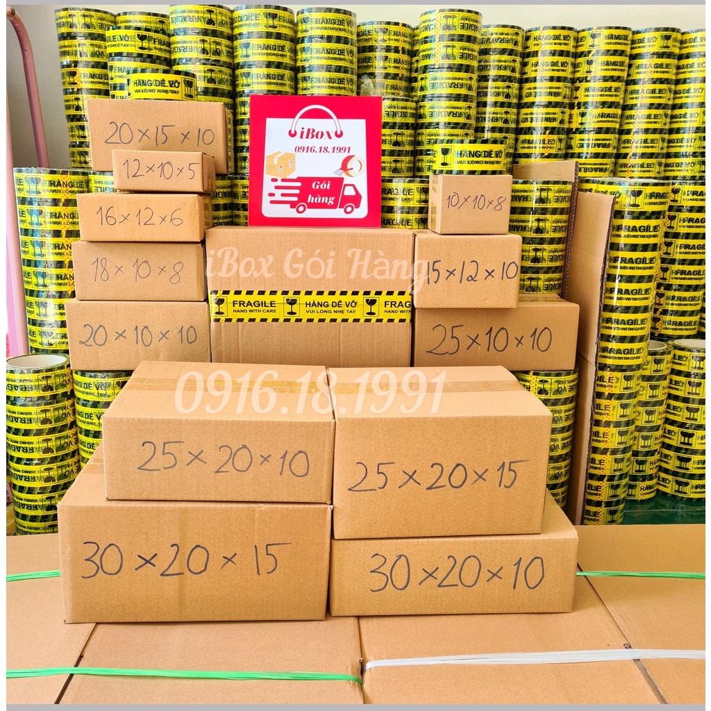 18x10x8 Combo 20 Hộp Carton iBox gói hàng