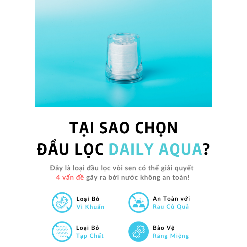 Đầu vòi lọc nước bồn rửa tay (bồn rửa chén)