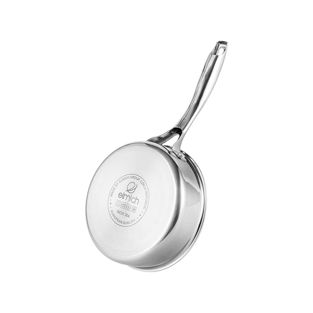 Chảo Nguyên Khối Sâu Lòng Inox 304 Elmich Trimax EL-3846 Nhiều Size,Hàng Chính Hãng, Đáy Từ -JoyMall