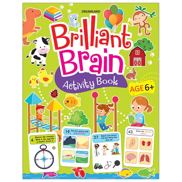 Brilliant Brain - Activity Book - Phát Triển Trí Thông Minh: Dành Cho Trẻ Từ 6 Tuổi