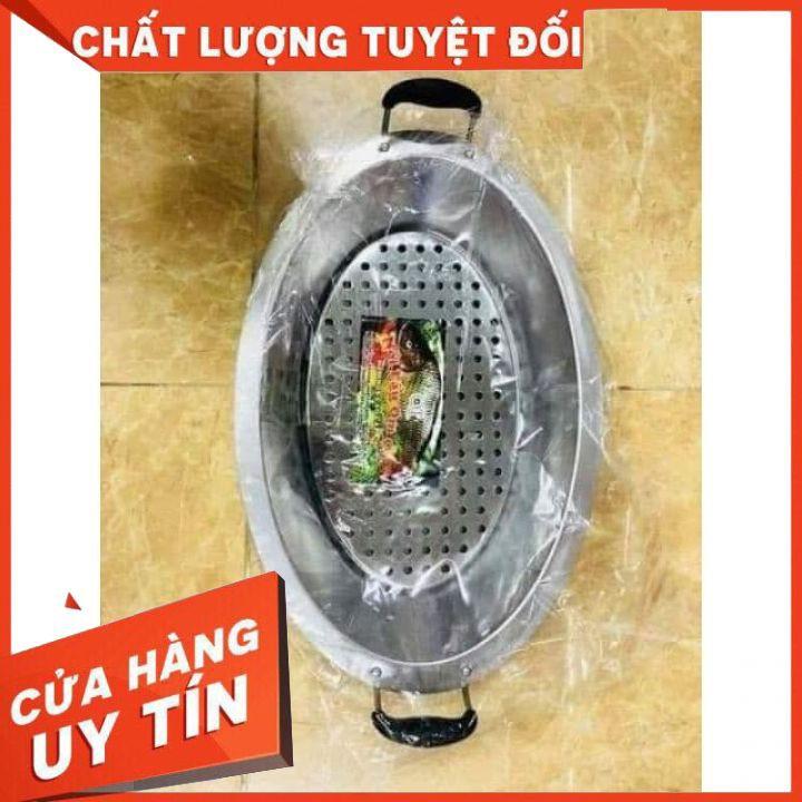 KHAY OM CÁ INOX- khay lẩu cá inox cao cấp