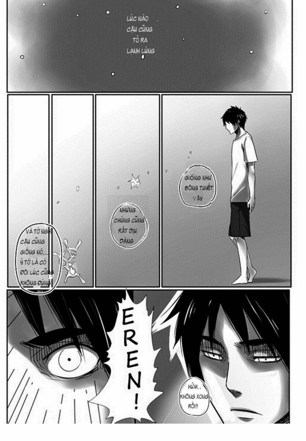 đại chiến titan - doujinshi về cuộc tình tay 4 chapter 1 3