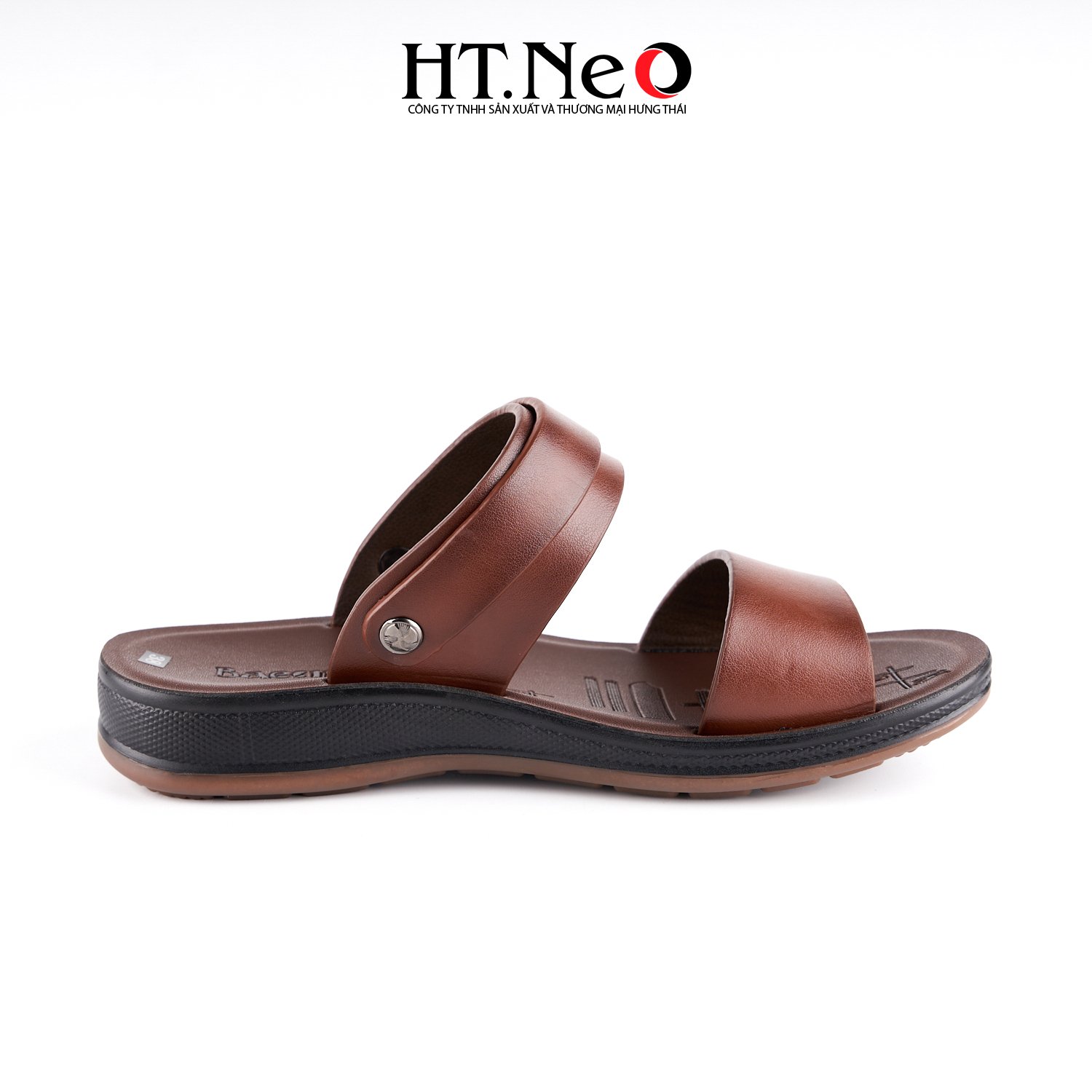 HT NEO Dép sandal nam trung niên Da bò xịn đế kếp siêu bền hàng cao cấp cực đẹp hàng mới , Sandal nam da bò đế cao kếp Thương hiệu giày da uy tín hàng đầu Hà Nội SD160