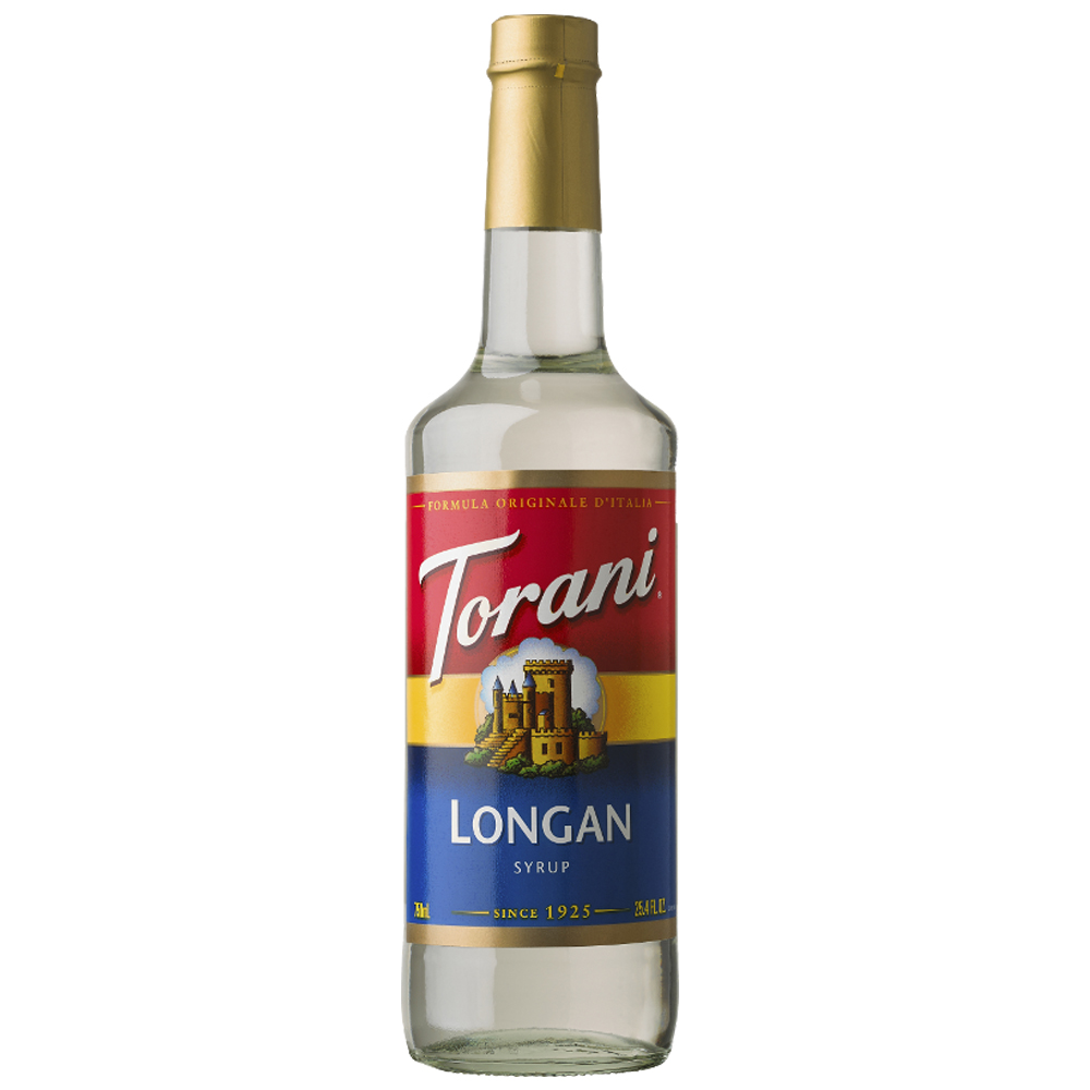 Siro Hương Vị Nhãn Torani Longan Syrup 750ml - Hương Trái Cây Nhiệt Đới Thơm Ngon Cho Mọi Thức Uống - Hoàn Hảo Khi Kết Hợp Cùng Trà &amp; Soda