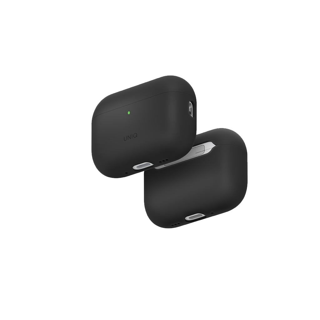 Ốp Bảo Vệ Silicon Gel Dành Cho Airpods Pro 3 UNIQ LINO chống bẩn kèm dây treo_ Hàng chính hãng