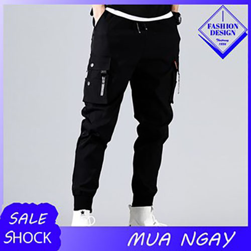 Quần Jogger Nam Túi Hộp Chất Poly Cao Cấp