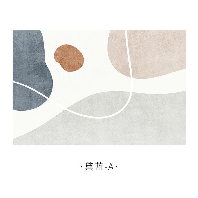 Thảm Lót Sàn Họa Tiết Trừu Tượng Phong Cách Bắc Âu Độc Đáo