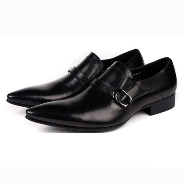 Giày công sở nam quai buộc single monk strap M303