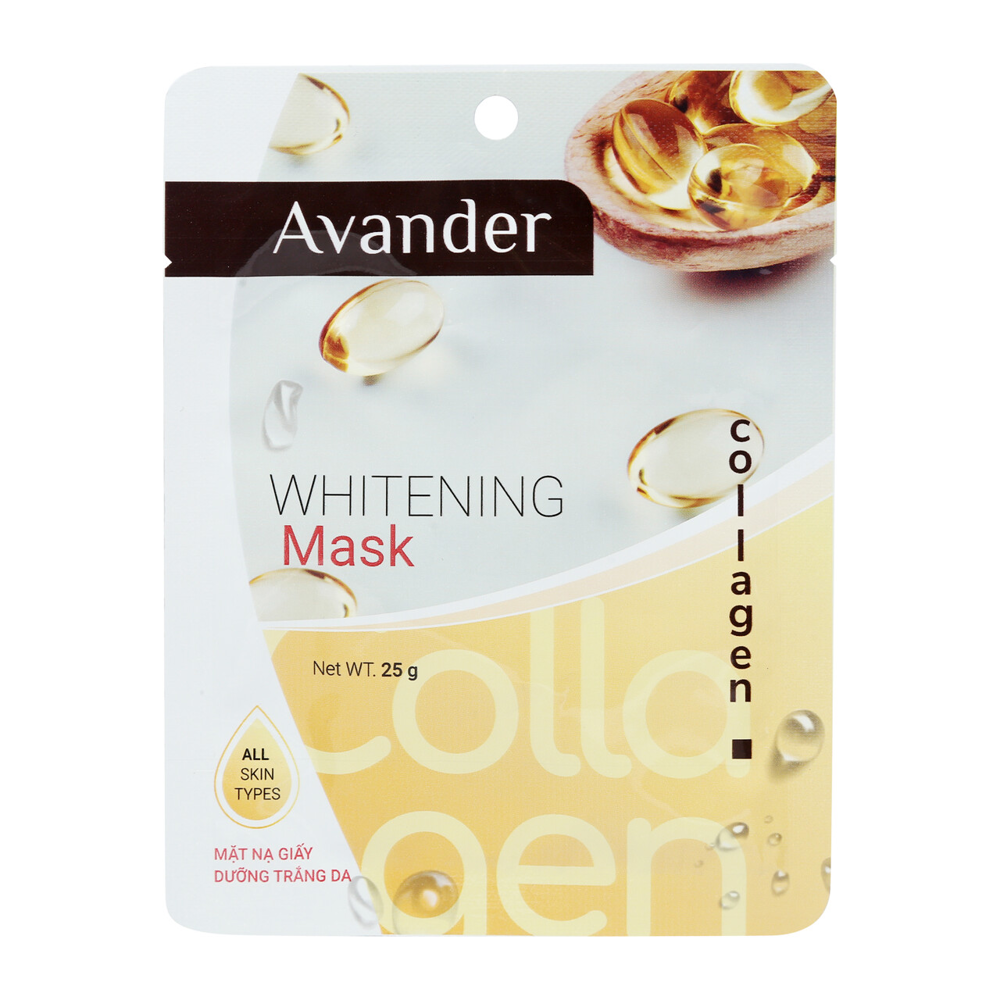 Mặt Nạ Dưỡng Sáng Da Collagen Avander 25G
