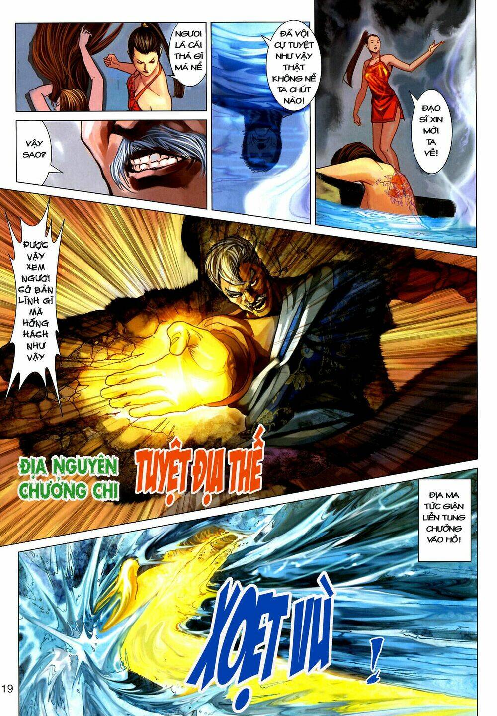 thần chưởng long kiếm phi chapter 19 20