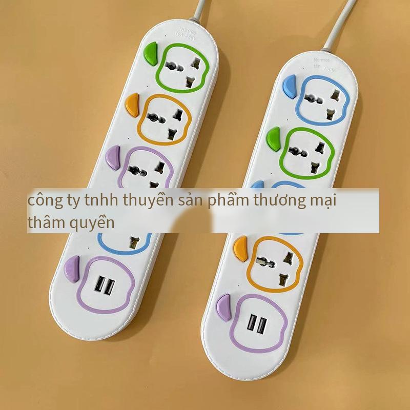 Kiểu dáng mới nhất được xuất khẩu sang Việt Nam, Lào, Thái Lan, bảng cắm công suất cao, ổ cắm bảng dây USB đa công tắc