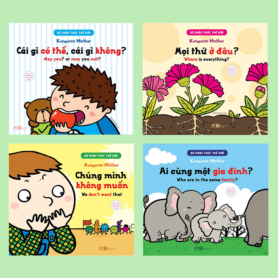 Combo Bé nhận thức thế giới